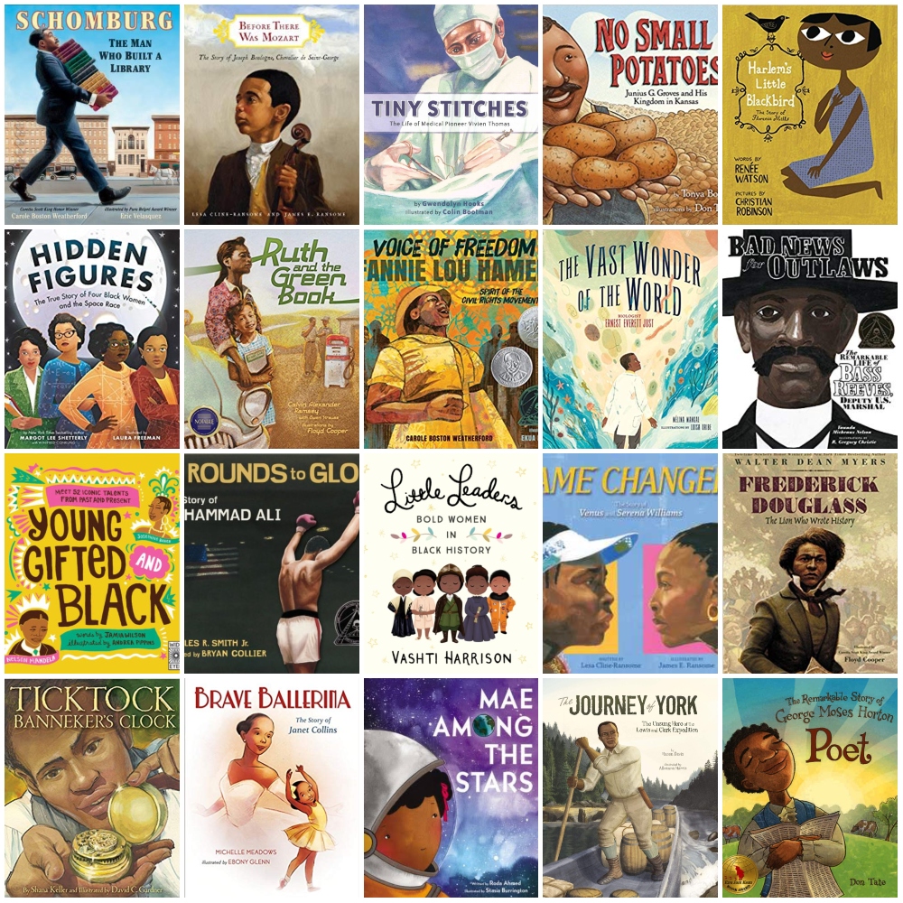 60 Picture Books for Black History Month Black Children's Books and